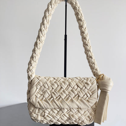 BOTTEGA VENETA KALIMERO CITTÀ 25 IN OFF WHITE CALFSKIN