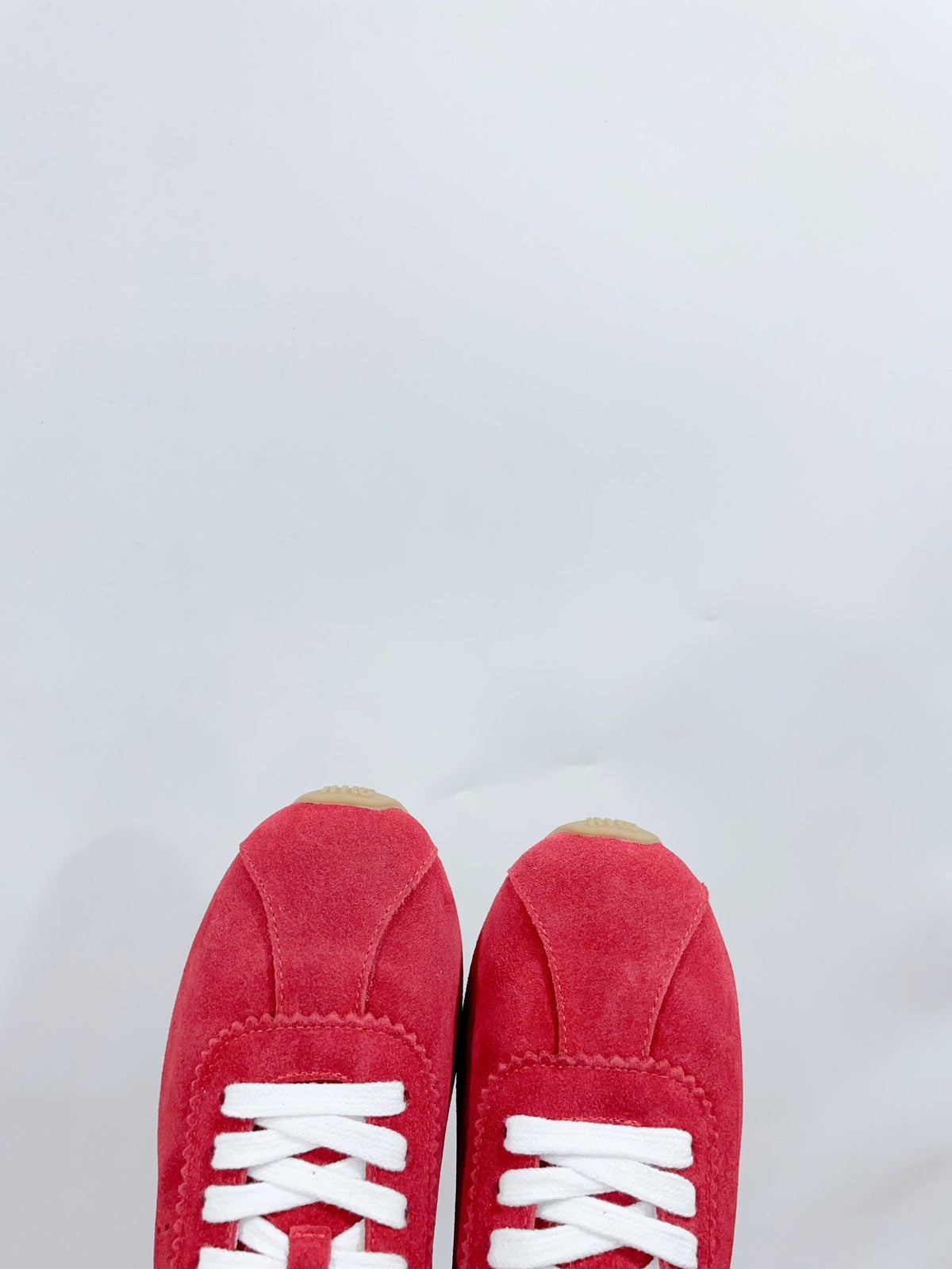 PLUME SUEDE SNEAKERS WATERMELON