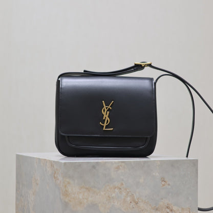SAINT LAURENT YSL 25S NIKI BABY 22 IN BLACK CALFSKIN GOLD HARDWRE