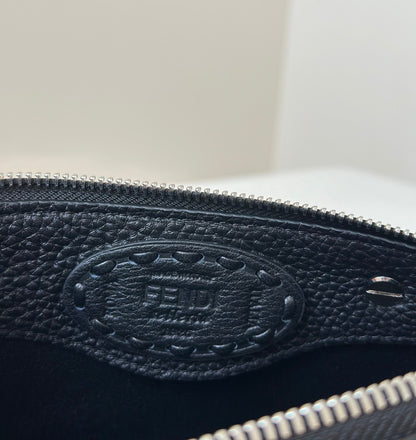 FENDI BY THE WAY SELLERIA SMALL 20 BAG IN BLACK CALFSKIN