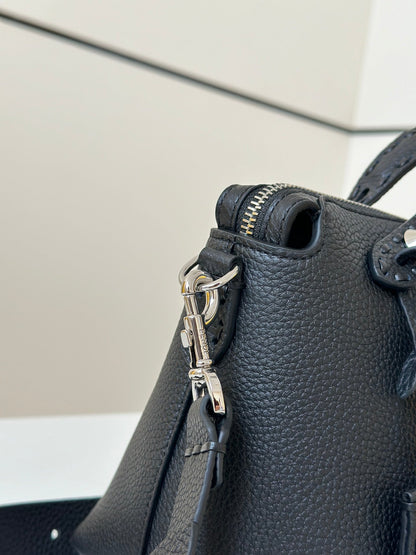 FENDI BY THE WAY SELLERIA SMALL 20 BAG IN BLACK CALFSKIN