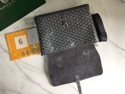 GOYARD CITADIN BAG 38CM GREY CANVAS