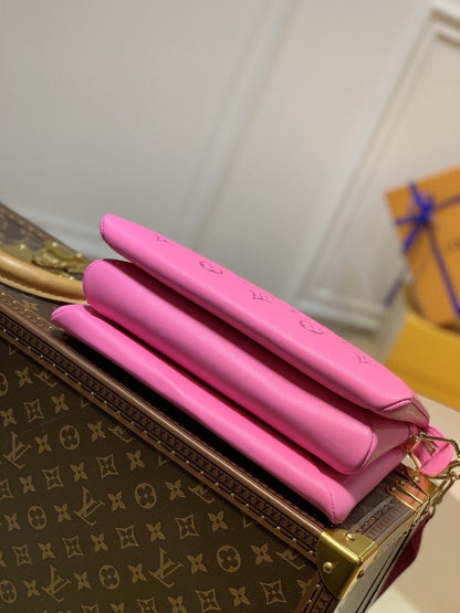 LOUIS VUITTON COUSSIN PM H27 PINK PURPLE