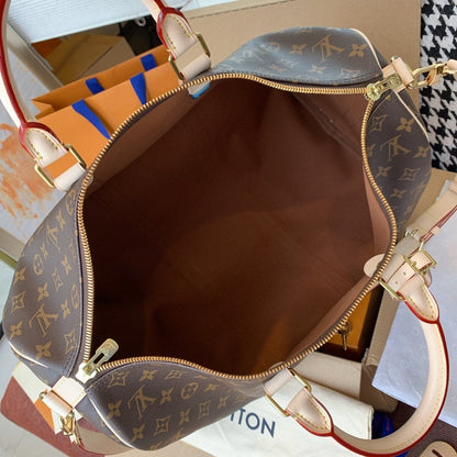 LOUIS VUITTON LV KEEPALL BANDOULIERE 45 MONOGRAM CANVAS